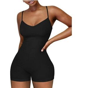 New Sleeveless Spaghetti Strap Party Club Short Romper